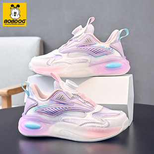 巴布豆儿童运动鞋2026春秋新款女童鞋子女孩公主风软底男孩休闲鞋