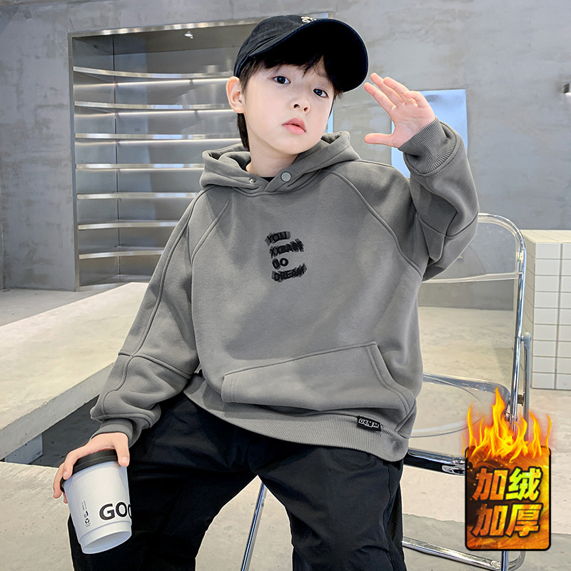 男童秋冬季卫衣2025新款