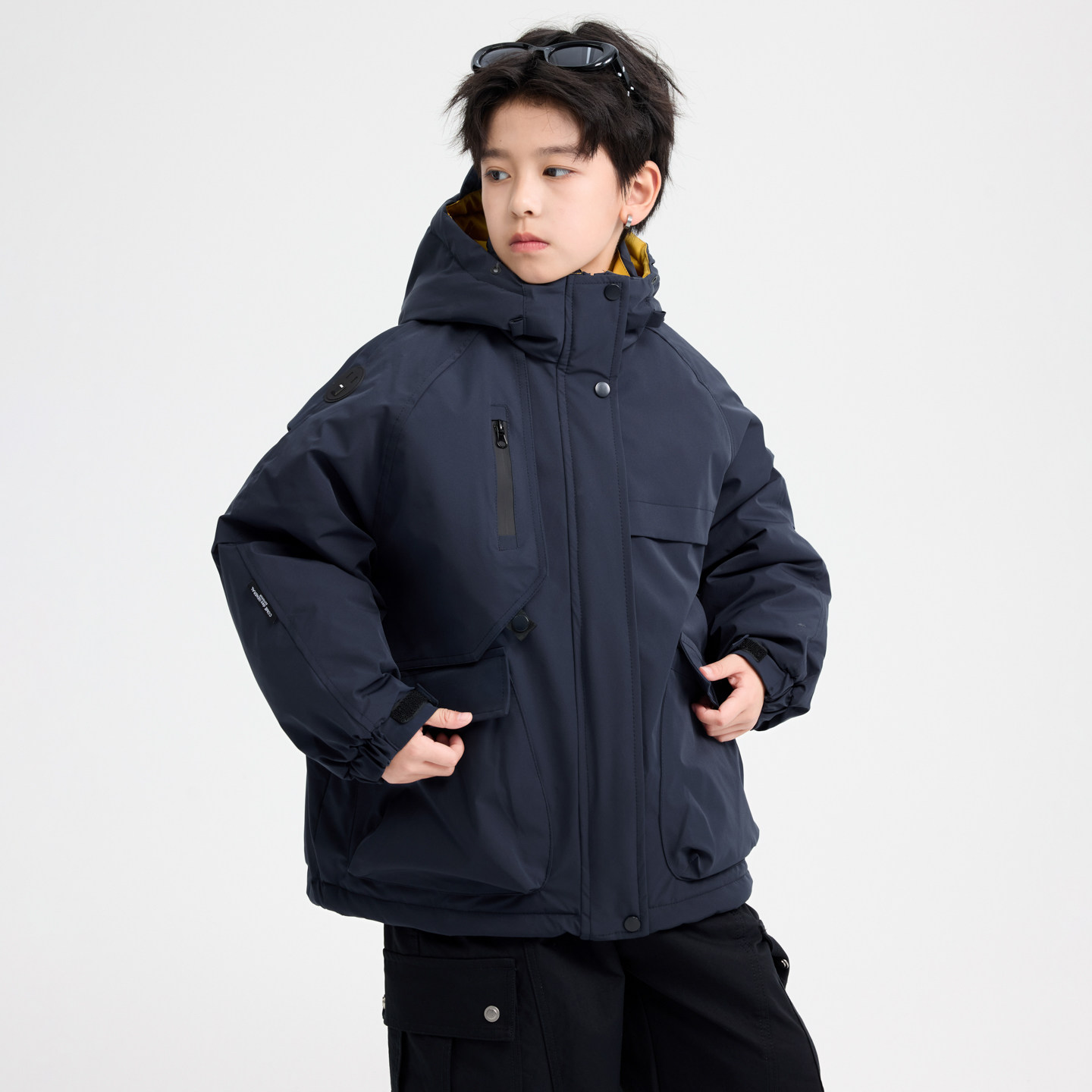 童装男童外套秋冬款2025新款男孩加厚冬季派克服冬装夹棉中大童潮,童装/婴儿装/亲子装,普通外套,淘宝优惠券,粉丝福利购,淘宝优惠卷