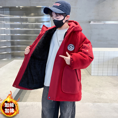 男童马年棉服2026新款