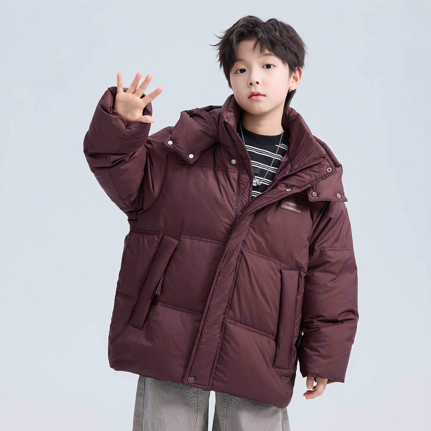 男童冬季羽绒服2025新款