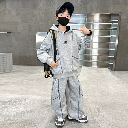 男童春秋套装2026新款