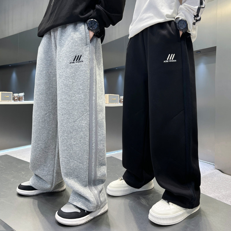 儿童装男童裤子春秋款2026新款卫裤春季中大童春装男孩休闲裤长裤,童装/婴儿装/亲子装,裤子,淘宝优惠券,粉丝福利购,淘宝优惠卷