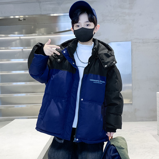 童装男童羽绒服冬装2025新款冬季加厚男孩外套青少年白鸭绒大童潮