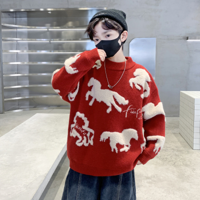 男童马年毛衣2026新款