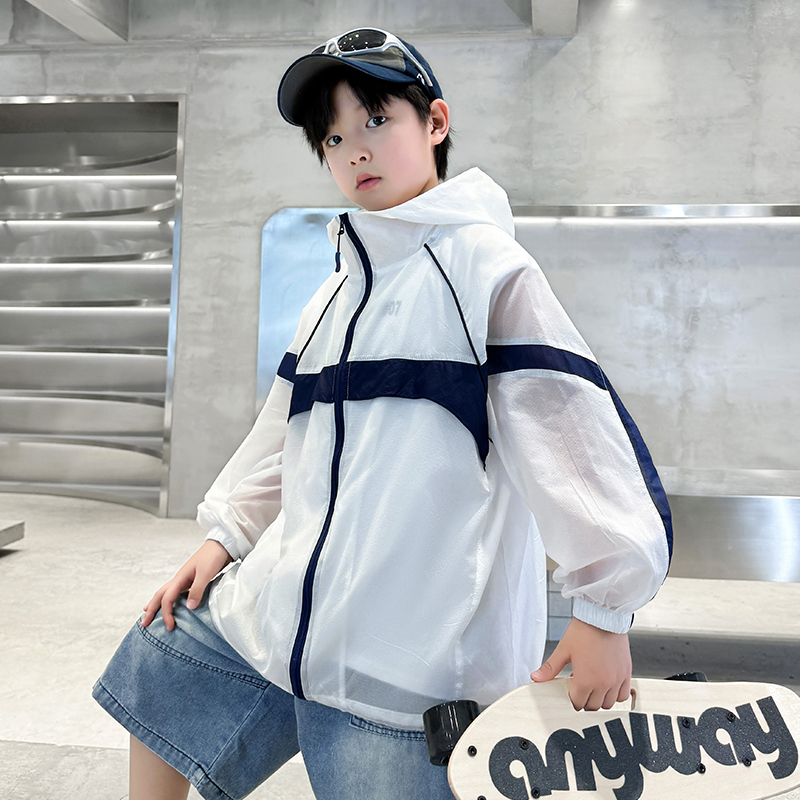 男童防晒衣夏装外套2025新款