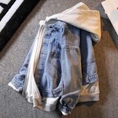 男童春装 外套2026新款 儿童春季 童装 中大童酷帅牛仔衣服男孩春秋款