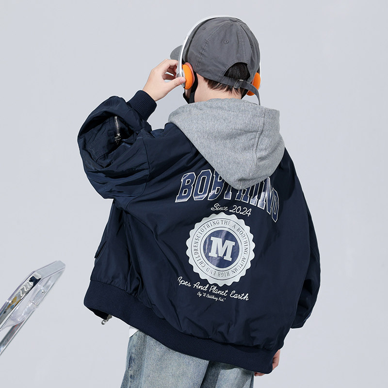 儿童装男童外套春秋款2026新款春季中大童男孩休闲衣服酷帅春装潮,童装/婴儿装/亲子装,普通外套,淘宝优惠券,粉丝福利购,淘宝优惠卷