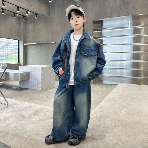 男童春秋套装2026新款