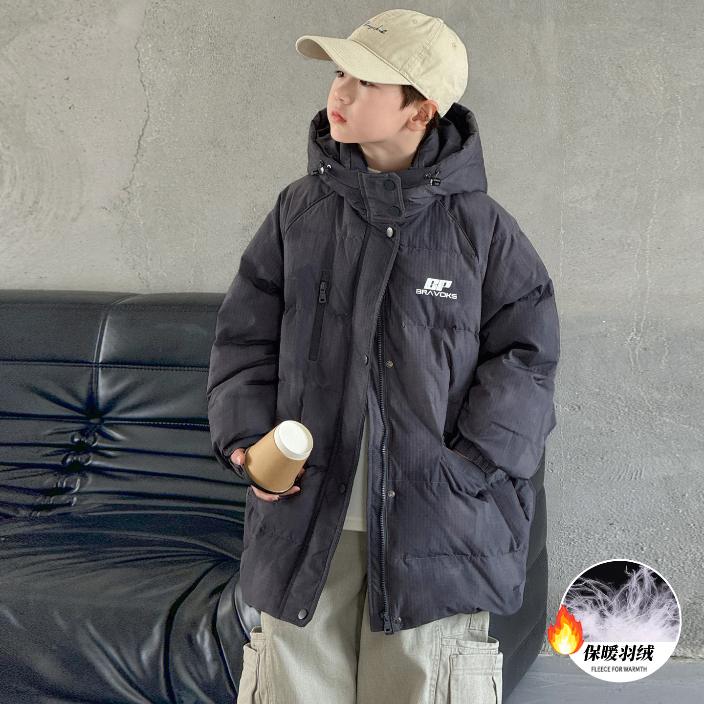 男童冬季羽绒服2025新款