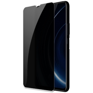 适用IQOO 4G防窥膜Vivo V1824A/V1824BA钢化膜全屏防偷窥防盗手机钻石膜黑边抗指纹防偷瞄防摔爆屏保护隐私膜