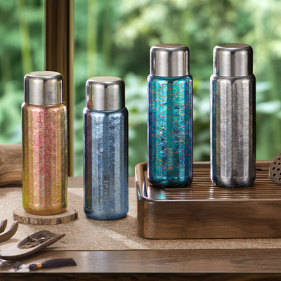 日本进口保温杯便携式高颜值