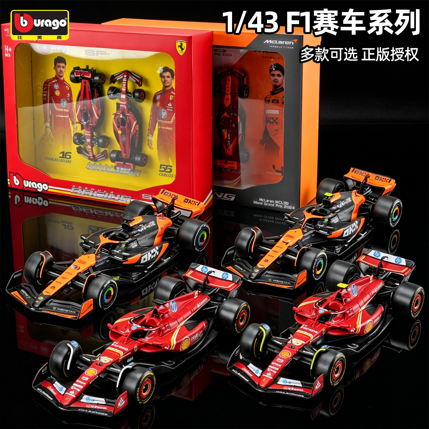 比美高143法拉利F1赛车