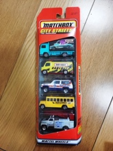 MATCHBOX火柴盒 5 PACK City Streets城市街道 环球 97年国产绝版