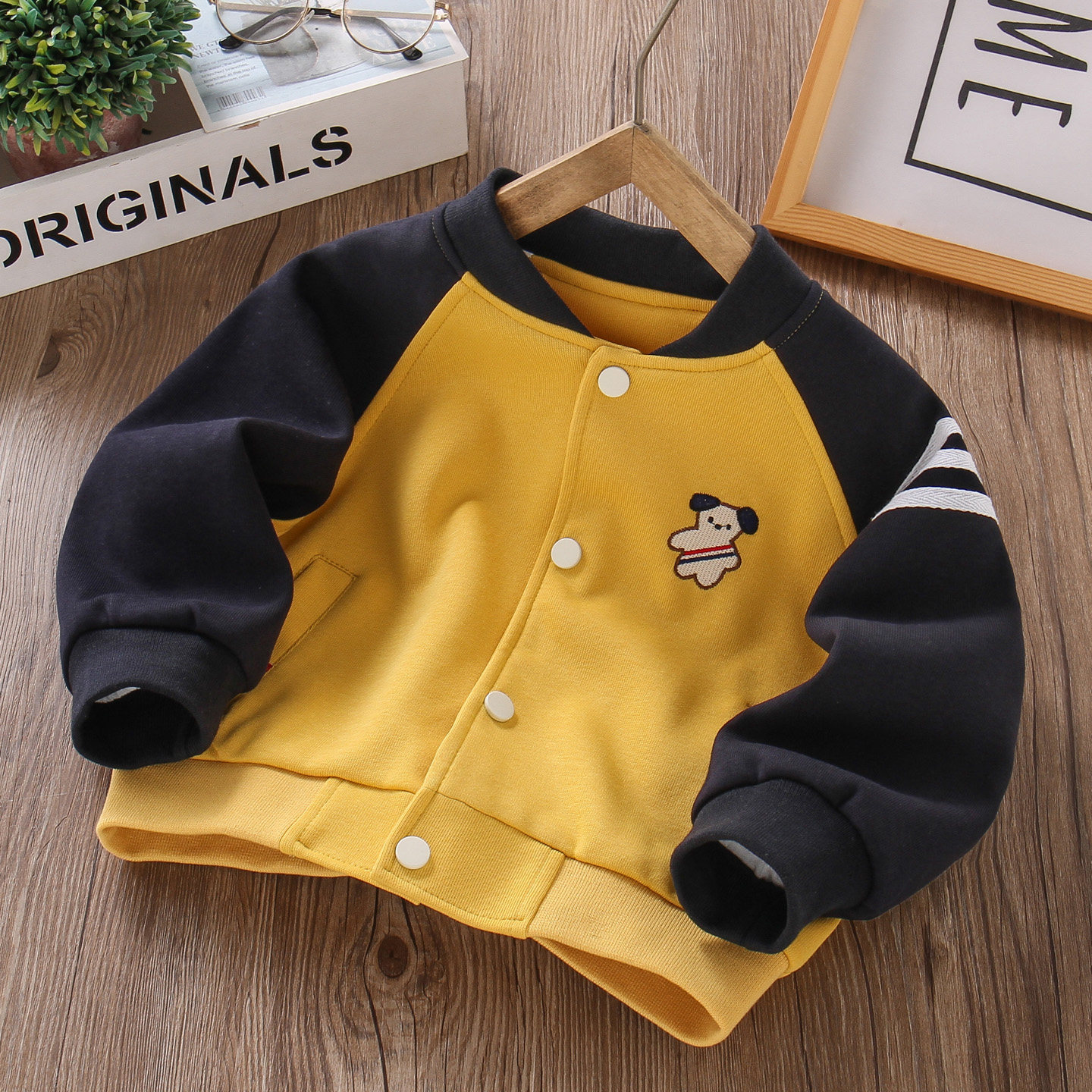 男童棒球服外套春秋款儿童拼色夹克卡通动物立领中小童薄款休闲风,童装/婴儿装/亲子装,普通外套,淘宝优惠券,粉丝福利购,淘宝优惠卷