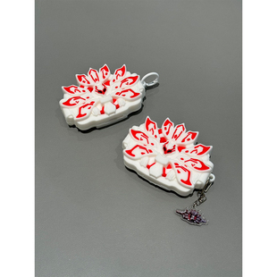 卡通创意假面骑士白狐腰带适用AirPodsPro三代耳机壳苹果蓝牙AirPods4代软Pro3代硅胶1/2/3代防摔Pro2代男女