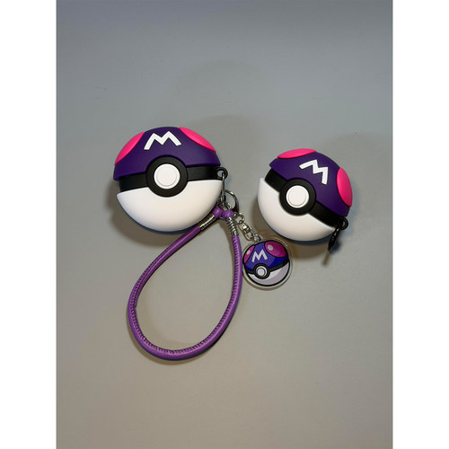 卡通宝可梦精灵大师球适用AirPods4代耳机壳苹果无线蓝牙AirPodsPro三代软1/2/3代硅胶Pro2代男女款Pro3代套