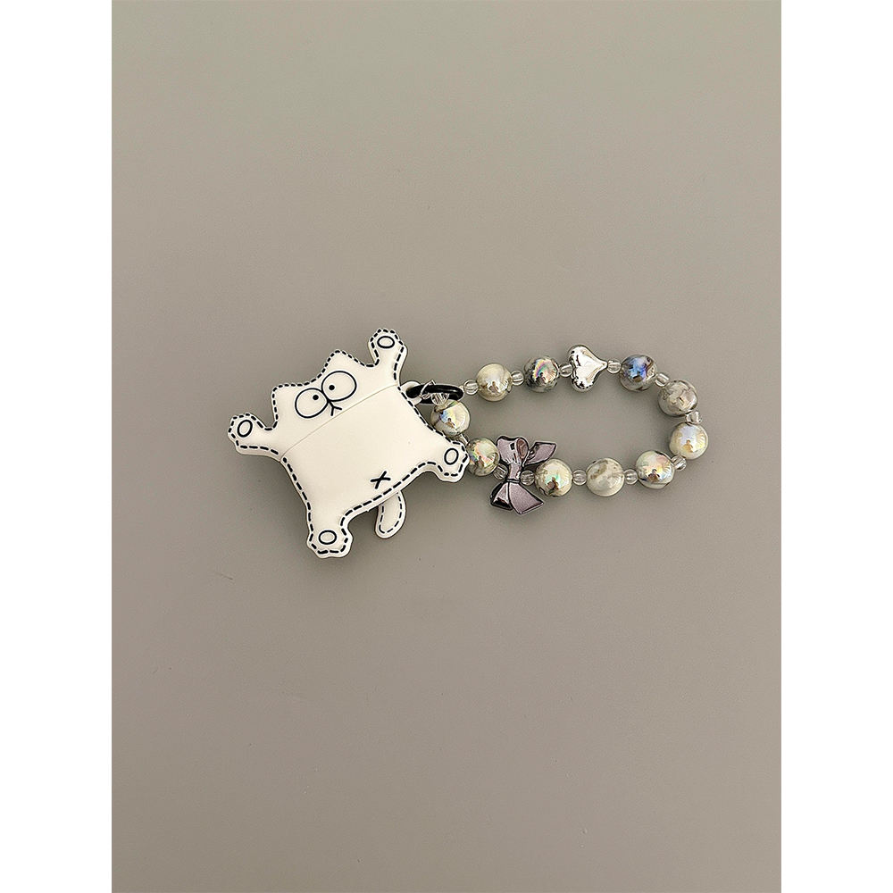 抽象线条可爱西蒙的猫适用苹果无线蓝牙AirPodsPro三代耳机壳AirPods4代软AirPods1/2硅胶AirPods3保护套Pro3