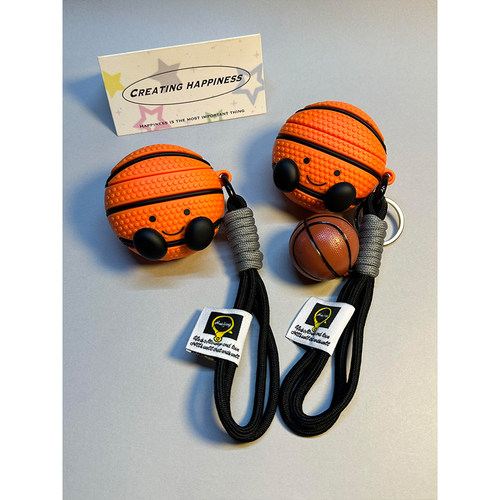 jellycat趣味可爱仿真篮球适用苹果AirPods4代耳机壳AirPodsPro三代软AirPods1/2硅胶pro2保护套AirPods3防摔