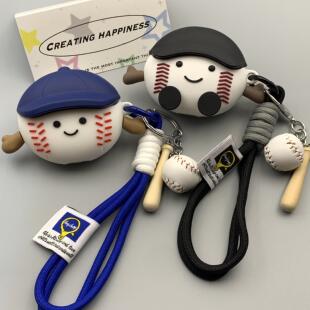 jellycat呆萌可爱棒球小子适用苹果无线蓝牙AirPodsPro二代耳机壳AirPods4代软AirPods1/2硅胶3代保护Pro2代
