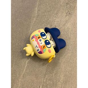 卡通可爱大嘴拓麻歌子麻美吉适用AirPodsPro三代耳机壳苹果蓝牙AirPods4代软Pro3代硅胶1/2/3代防摔Pro2代女