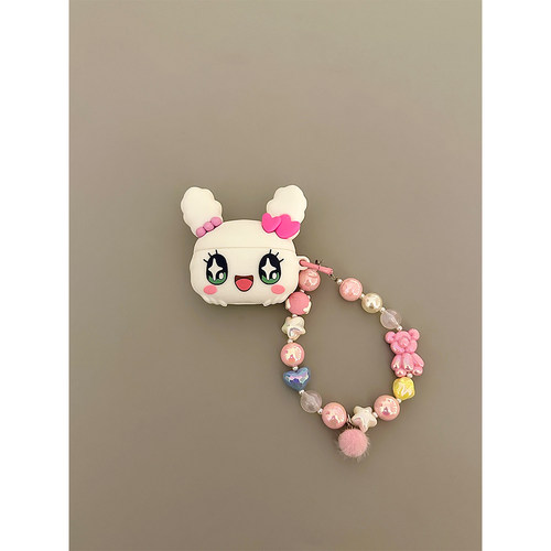 超萌少女心可爱拓麻歌子甜心吉适用苹果无线蓝牙AirPodsPro耳机壳AirPods4代软1/2代硅胶3代防摔套Pro2代女款