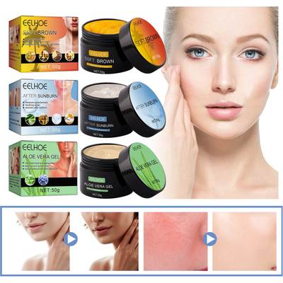 Combination of tanning and sun repair for wheat skin tone