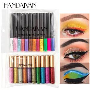 Bag Matte Eyeliner Makeup Colors Pen Colorful