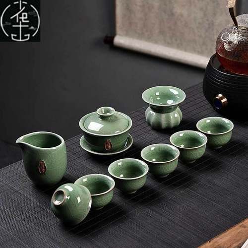 Ice crack tea sets suit kun fu tea tea cup tea pot set