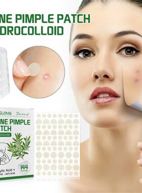 144 Patches Acne Patch Tea Tree Oil Face Invisible Stickers