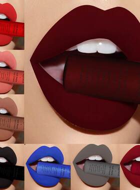 Brand 34 Colors Liquid Lipstick Waterproof Matte Nude Lipsti
