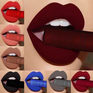 Liquid Lipstick Waterproof Brand Nude Colors Matte Lipsti