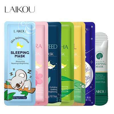 7pcs Moisturizing Facial Mask Anti Wrinkle Hydrating Sleepin