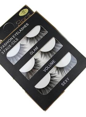 Mink Hair Eyelashes 3D Long Natural False Eye Lashes假眼睫毛