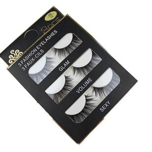 Mink Hair Eyelashes 3D Long Natural False Eye Lashes假眼睫毛