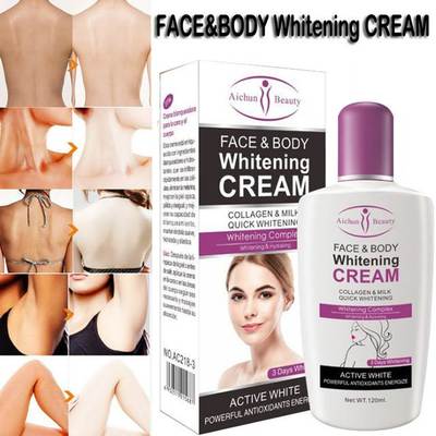 Body Face Whitening Cream men women 男女面部身体乳液