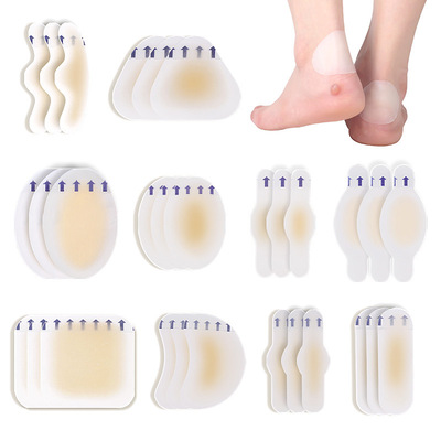 Hydrocolloid Blister Plaster Foot Relief Plaster Patch Heel