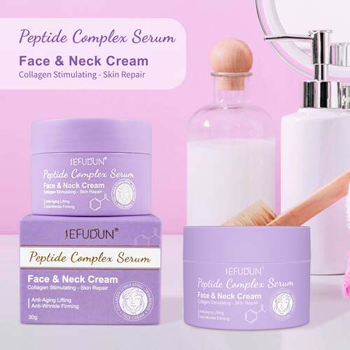 peptide complex serum face neck ceram 多肽面霜淡化细纹