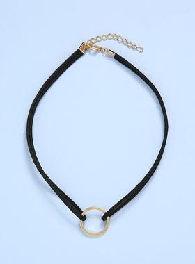 Simple Jewelry Black Necklace Short Choker 欧美饰品颈链项链
