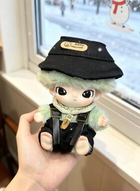 DIMOO娃衣DIMOO新品新生日记娃衣潮玩公仔衣服替换装黑色工装套装