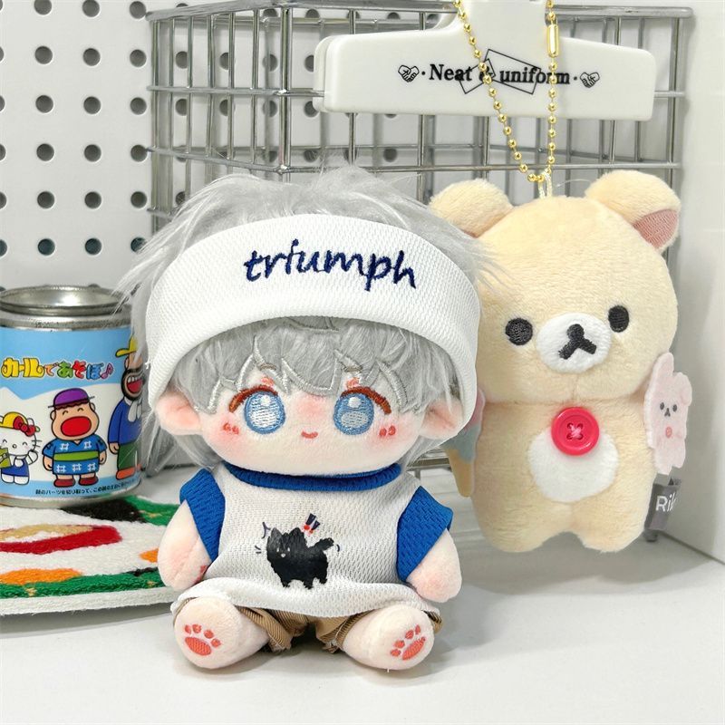 10cm娃衣新品“喵气爆棚”套装棉花娃娃正常体可爱原创无属性休闲