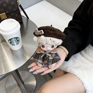 Dimoo新生日记娃衣潮玩公仔替换装dimoo衣服复古斗篷娃衣可爱超萌