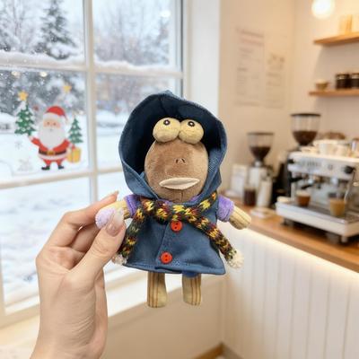 比奇堡的居民娃衣愣愣鱼瘫瘫鱼衣服丑鱼呆呆鱼打工鱼现货魔法袍