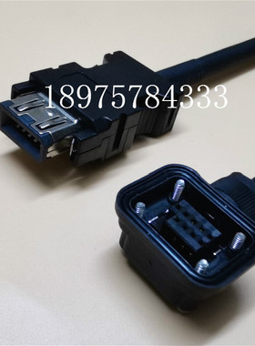 三菱伺服电机编码器信号线 小功率编码器线 MR-J3ENCBL3M-A1-H/5M