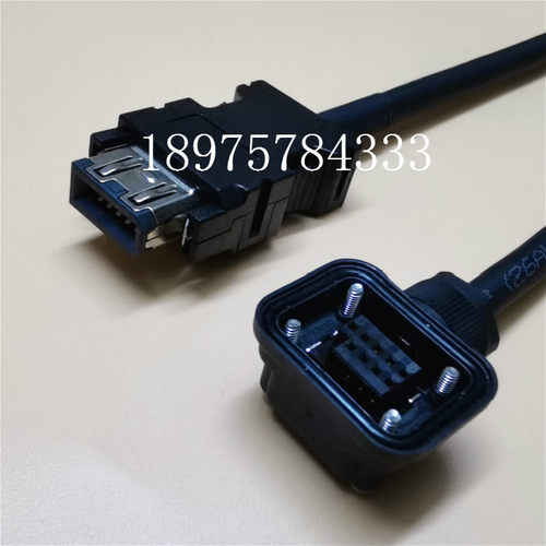 三菱伺服编码器线 MR-J3ENCBL5M-A1-L 动力线 MR-PWS1CBL5M-A1-L