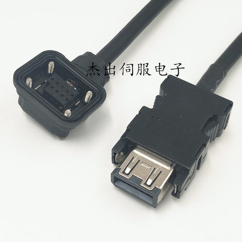 三菱伺服电机小功率编码器连接线