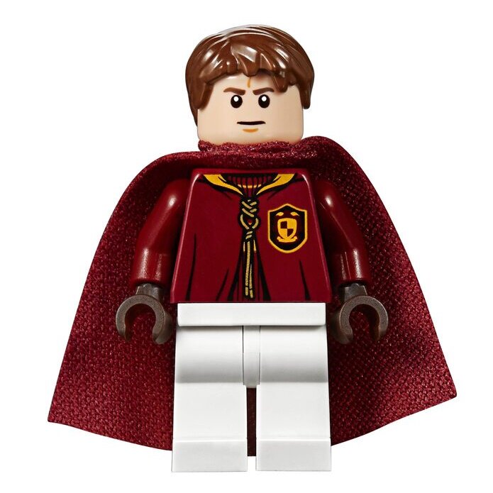 乐高legolego 哈利波特人仔 hp137 奥利弗 伍德 魁地奇比赛 75956