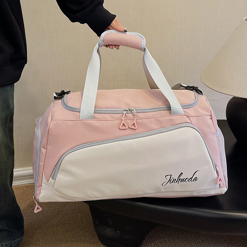 啄木鸟短途旅行女包手提出差大容量轻便运动健身小行李待产收纳袋