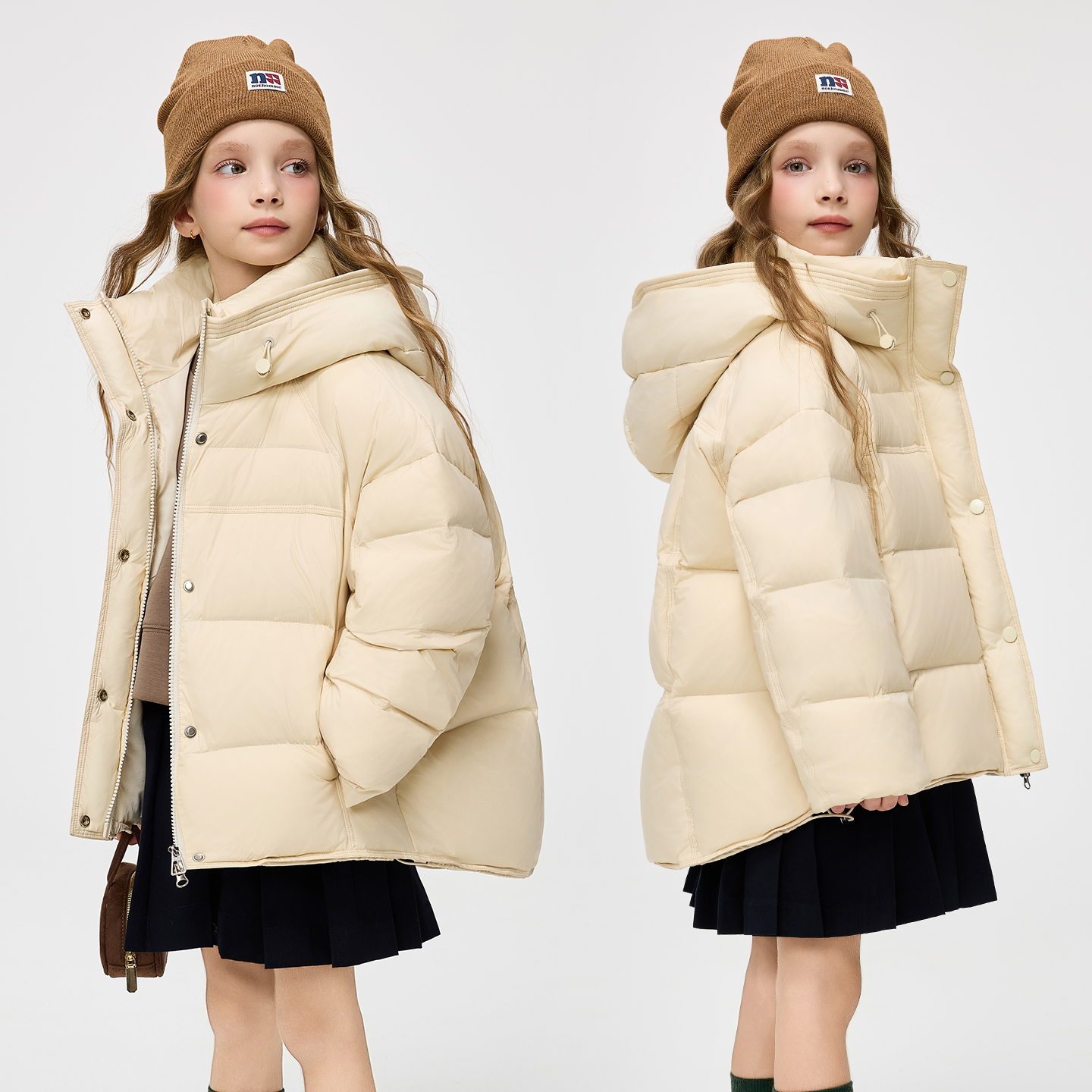 3QR儿童羽绒服女童短款2025新款