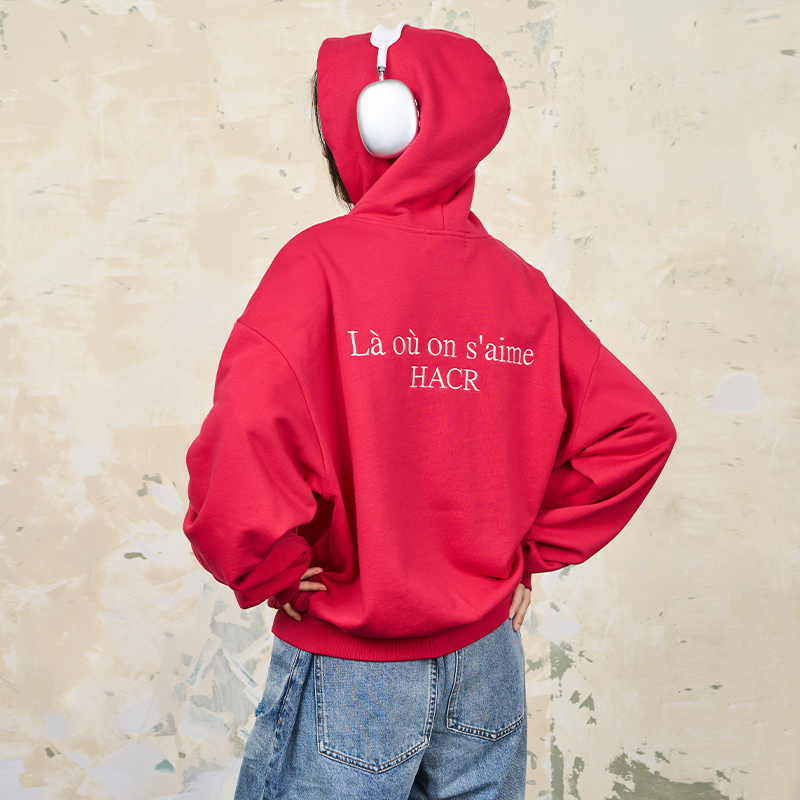 harshandcruel连帽卫衣